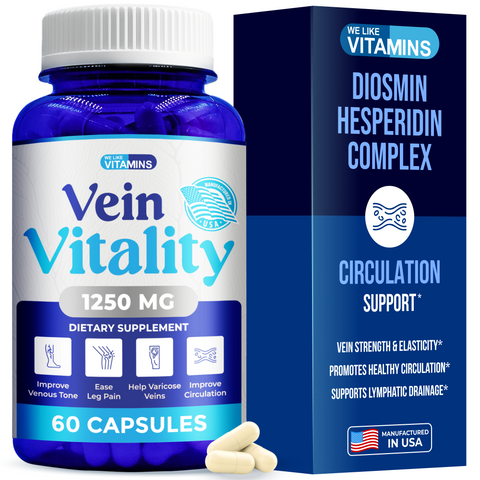 Vein Vitality – Diosmin Complex for Leg Health & Circulation